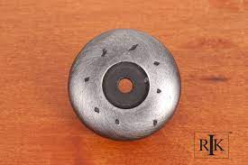 RKI Distressed Knob Backplate Distressed Nickel - BP_486_DN
