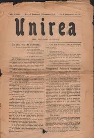 Ziarul Unirea Anul Xxviii Nr De PropagandÄƒ 15 16 1 Decembrie 1918 Blaj Transcribathon