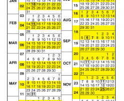 Pay Period Calendar 2021 By Calendar Year Free Printable