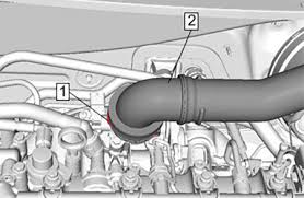 Disconnected Charge Air Cooler Outlet Air Tube Techlink