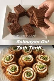 Solmayan Gul Tatli Tarifi Tatli Tarifleri Tatli Yiyecek Fikirleri