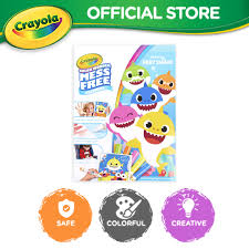 Fun shark coloring pages for your little shark. Crayola Color Wonder Mess Free Baby Shark Coloring Pages Markers 18 Baby Shark Coloring Pages 5 Color Wonder Markers Great For Kids Who Love Baby Shark Song Great Gift For Girls