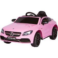 When buying cars for kids, however, parents need to think carefully about what size vehicle to purchase, where a car will likely be played with, and how easily an electric car will be to charge. 12v Kids Ride On Car Mercedes C63 Amg Pink Toyzag