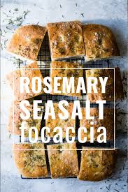 Rosemary Focaccia Bread Recette Cuisine Appetit Fougasse