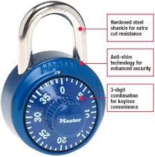 Learn about combination locks and see pictures of the inside of a combination lock. Master Lock 1530dcm Locker Lock Combination Padlock 1 Pack Assorted Colors Walmart Com