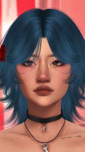 Blue Hair Inspiration from Life is Strange