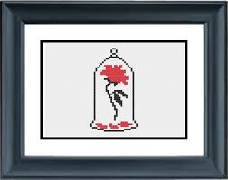 Maybe you would like to learn more about one of these? The Enchanted Rose Beauty And The Beast Disney Pdf Cross Stitch Pattern Popular Stitch