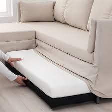Zum verkauf kommt in dieser anzeige ein. Sandbacken Corner Sofa Bed Lofallet Beige Ikea Sofas Fur Kleine Raume Ecksofa Schlaffunktion Schlafsofa