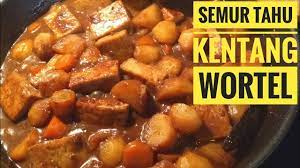 Maybe you would like to learn more about one of these? Semur Tahu Kentang Wortel Vegan Vegetarian Youtube