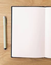 Blank Plain White Notebook Page With A Pen Mockup Free Image By Rawpixel Com Kutthaleeyo In 2020 Instagram Frame Template Pen And Paper Instagram Frame