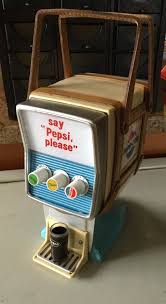 Vintage Pepsi Cola Soda Fountain Dispenser Machine Transistor Radio Works Soda Fountain Pepsi Vintage Bottles