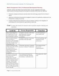 Leadership Action Plan Example Lovely Action Plan Assignment How To Plan Instructional Leadership Professional Development Plan