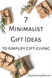 Get women's gift ideas for birthdays, anniversaries, valentine's day and more. 7 Minimalist Gift Ideas To Simplify Gift Giving Simple Lionheart Life
