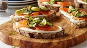 Smoked Salmon Sandwiches