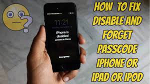 How to use imyfone lockwiper for iphone disabled fix without itunes. How To Disable Iphone Unlock Remove Restore And Reset Iphone 4 4s 5 5c 5s 5se 6 6plus 6s 6splus 7 7 Youtube