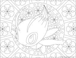 The simple shapes makes it easy for the wider crayons used by younger children making this a fun toddler, preschool or kindergarten children. Adult Pokemon Coloring Page Celebi Pokemon Mandala Snorlax Full Size Png Download Seekpng