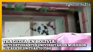 5 estudiantes muertos y otros 3 heridos de gravedad, luego de que cayeron de un cuarto piso de universidad pública de el alto, en bolivia. Ljahb7aulpukxm