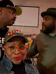 We were all together at Capital Jazz. We talked about the project we were  gonna do. I took this pic right before his show. My family, my band and I  are heartbroken