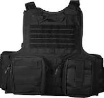 Gilet tattico con tasche per caricabatterie, portapiatti con sistema  modulare Mollé Vega Fondina 2ET09