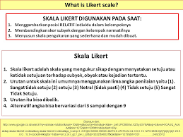 § ingin membandingkan skor subyek dengan kelompok normatifnya. Sekala Likert Dalam Foto Smno Kampus Ub Febr Ppt Download