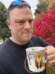 Enjoying morning tea after eagles win