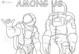 Coloriage among us du nouveau jeu populaire. Among Us Coloring Pages 190 Best Coloring Pages Free Printable