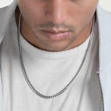 5mm Silver Cuban Link Chain