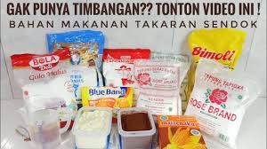 Hal ini menyebabkan skm memiliki kadar protein rendah dan kadar gula yang tinggi. Takaran Sendok Berat Bahan Makanan Yang Gak Punya Timbangan Tonton Ini Youtube