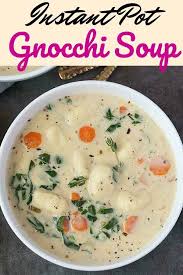Instant Pot Creamy Gnocchi Soup Cooking Carnival Recipe In 2020 Gnocchi Soup Instant Pot Dinner Recipes Instant Pot Recipes
