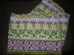 Thistle Pattern By Mary Scott Huff Fair Isle Knitting