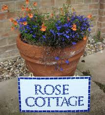 Mosaic Plaque Nom De Maison Mosaic House House Names House Name Plaques