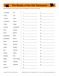 Books Of The Old Testament Printable Activity Bible Activities For Kids Bible Worksheets Bible Lessons For Kids