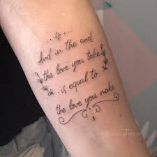 juliatattooer the beatles beatles tattoos tattoo quotes tattoos