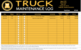 Vehicle yearly maintenance log is one of the best fleet maintenance spreadsheet excel with enhanced features. 13 Free Vehicle Maintenance Log Templates Excel Word Pdf Templates Art