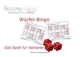 We did not find results for: Wurfel Bingo Das Bingo Spiel Fur Senioren Senioren Leben Com