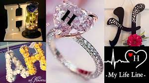 Perfect girly gift for women, girls, . H Name Dp H Letter Dp Pic H Letter Dp For Whatsapp H Alphabet Dpz H Letter Love Images Youtube