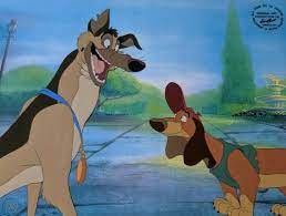 All Dogs Go To Heaven Animation Cel Set Up ~ Charlie and Itchy | #2007180043