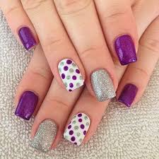 39glossy polka dots in brown theme nails. 30 Adorable Polka Dots Nail Designs Polka Dot Nail Designs Dot Nail Designs Dots Nails