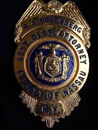 Assistant District Attorney County Of Nassau Ny Marwyn Co N Y C Police Badge Fire Badge Badge