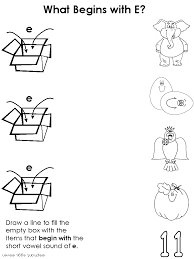 Join teddy at the carnival to learn your short and long vowel sounds. Draw A Line Short Vowel Worksheets