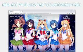 Perfect sailor moon backgrounds wallpaper free wallpaper for desktop and mobile in all resolutions free download. Sailor Moon Wallpapers Hd Custom Anime Newtab