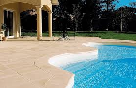 Travertin, carrelage pierre, pierre de bourgogne. Plage De Piscine Pierre Pierre Reconstituee Ou Carrelage Idees Piscine