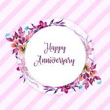 Watercolor Floral Happy Anniversary Frame Background Watercolor Color Floral Png And Vector With Transparent Background For Free Download Anniversary Frame Happy Anniversary Floral Watercolor