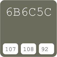 The following jotun products are available in spruce green. British Standard Bs381 284 Spruce Green 6b6c5c Hex Farbcode Schemas Farben Farbpaletten Passende Lackfarben