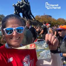 Our very own, BJ Taylor, ran in the @marinecorpsmarathon last month in  Washington DC, as part of her training for the upcoming 24-hour @freedtorun  event