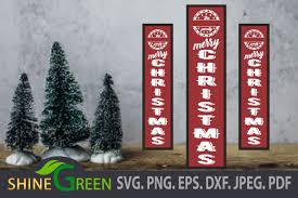 Download Christmas Porch Sign With Monogram Frame Graphic By Shinegreenart Creative Fabrica SVG Cut Files