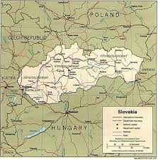 Slovensko ), oficialmente república eslovaca (en eslovaco: Mapas Politico De Eslovaquia