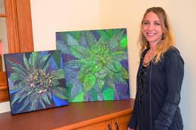Download the perfect weed plant pictures. Marijuana Artist Uses Relief Painting For Cannabis Creations Summitdaily Com