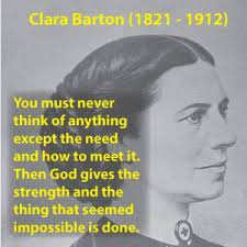  Clara Barton Quotes Google Search Clara Barton Clara Barton Quotes Nurse Inspiration
