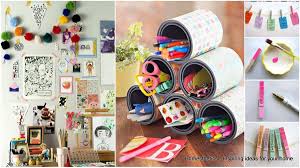31 Super Useful Diy Desk Decor Ideas To Follow Homesthetics Inspiring Ideas For Your Home Diy Desk Decor Work Desk Decor Diy Desk